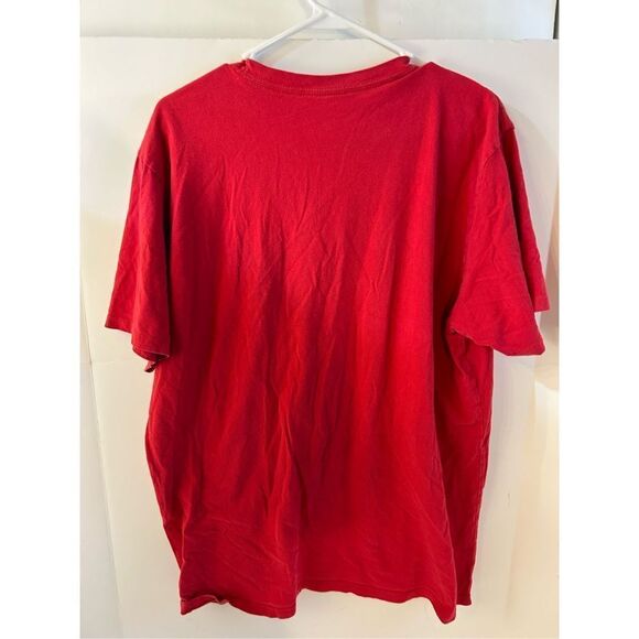 The North Face T-shirt shirt men’s xl red spell out logo - Picture 3 of 7